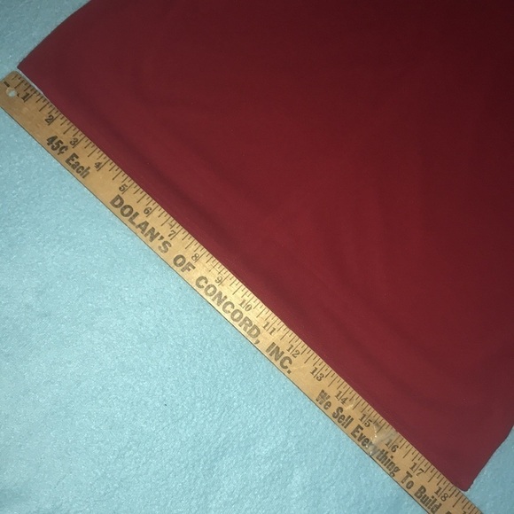 LAUNDRY by Shelli Segal Red halter midi dress 3 button collar size 4 - Picture 8 of 10